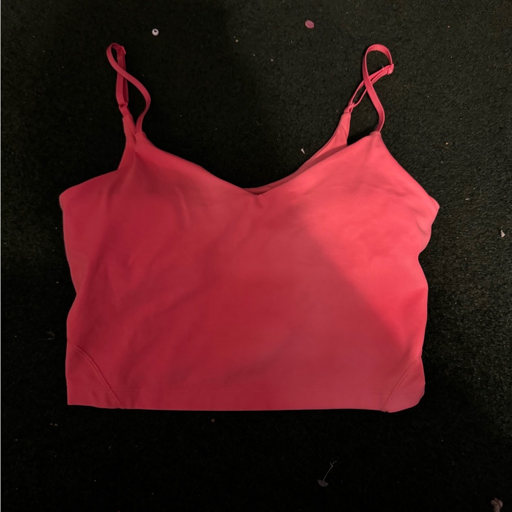 Lululemon Align Cropped camo tank top| Sakura Pink| 10